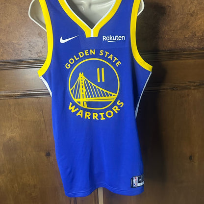 NWT SIZE L UNI-SEX Nike Golden State Warriors Blue Jersey