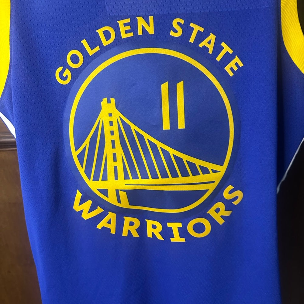 NWT SIZE L UNI-SEX Nike Golden State Warriors Blue Jersey
