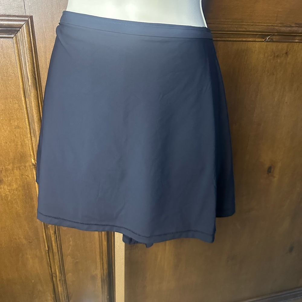 NWT SIZE XL SKIMS Elegant Black Mini Skirt