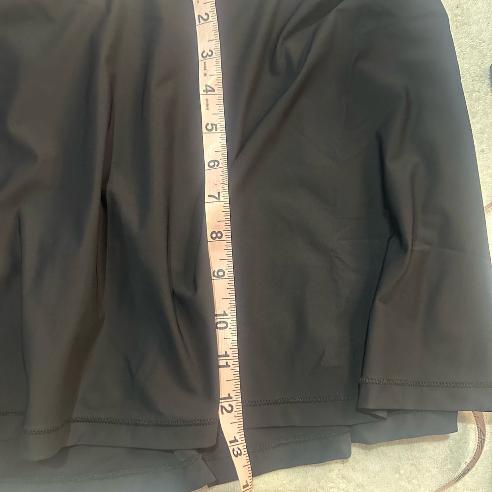 NWT SIZE XL SKIMS Elegant Black Mini Skirt