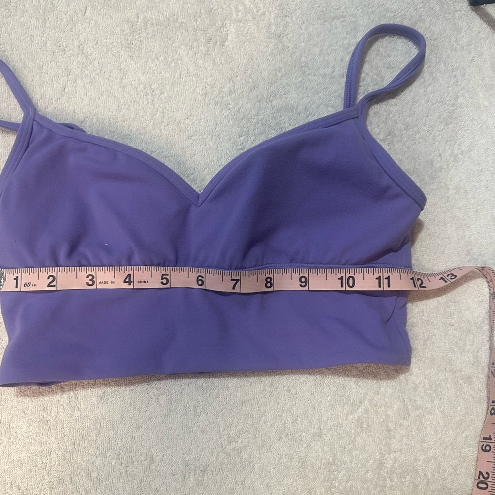 SIZE XS-M Lululemon athletica Lavender Bra Top