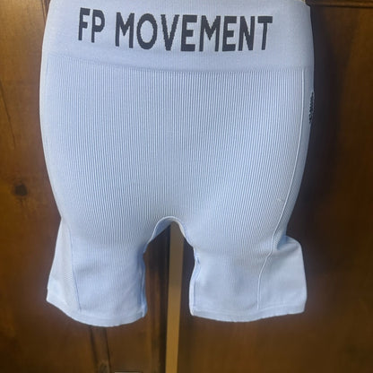 NWT SIZE S FP Movement by Free People Sky Blue Bike Shorts