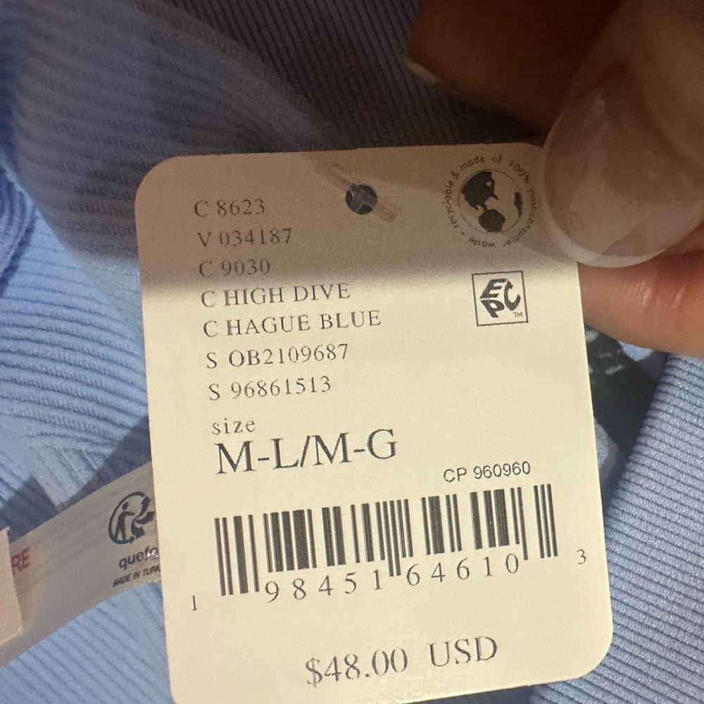 NWT SIZE S FP Movement by Free People Sky Blue Bike Shorts