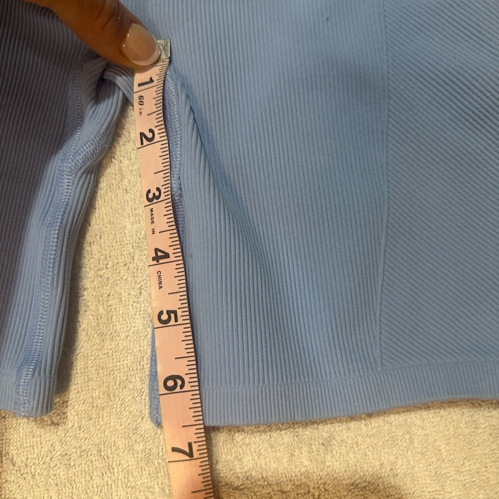 NWT SIZE S FP Movement by Free People Sky Blue Bike Shorts