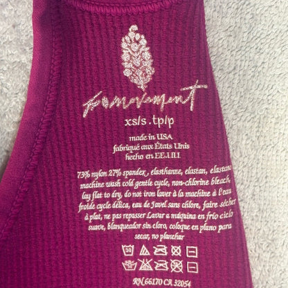 NWT SIZE XS/S FP Movement by Free People Pink Tank Top