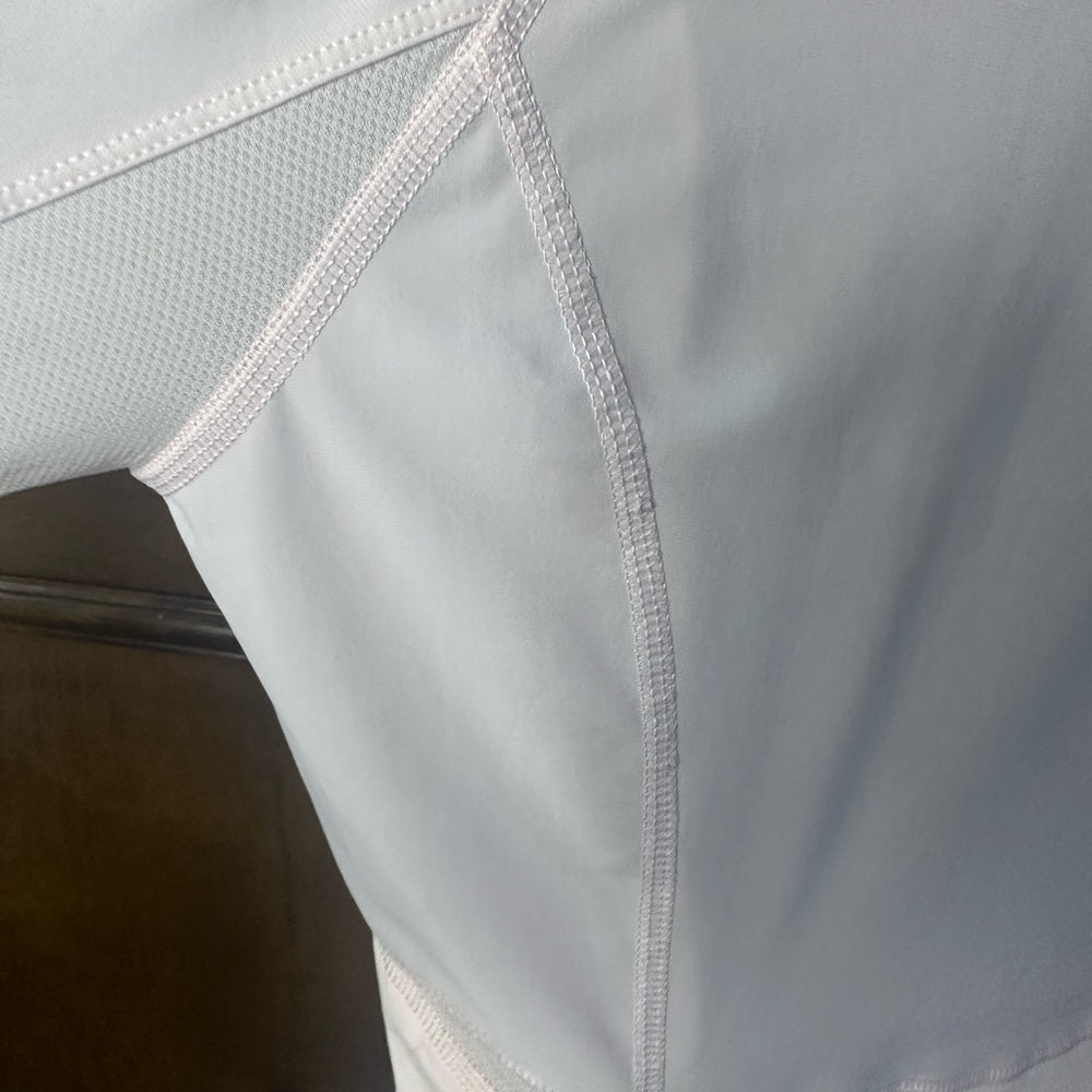 SIZE 8 Lululemon Athletica Soft Pink Long Sleeve Tee