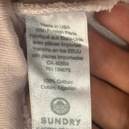 NWT SIZE 1/S Sundry Pink and Blue Relax 1968 Sweatshirt