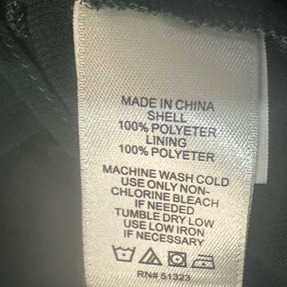 SIZE L 1. State Emerald Sheer V-Neck Blouse