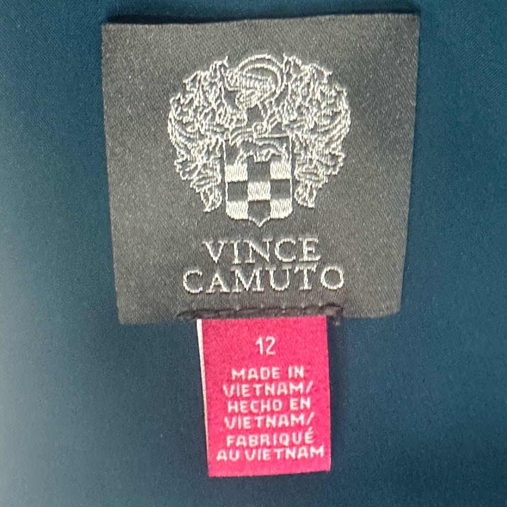 NWT SIZE 12 Vince Camuto Blue Bow-Tie Mini Dress