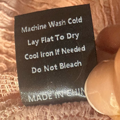 NWOT SIZE M POL Pink Lace Crop Top