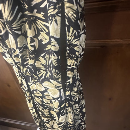 NWT SIZE 2/US 6 The Kooples Black and White Floral Mini Dress