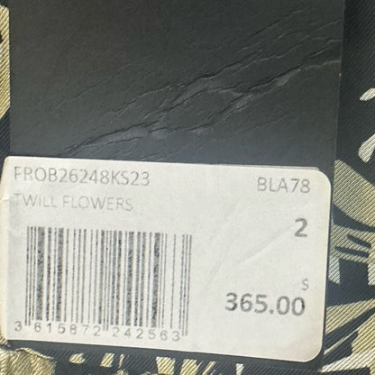 NWT SIZE 2/US 6 The Kooples Black and White Floral Mini Dress