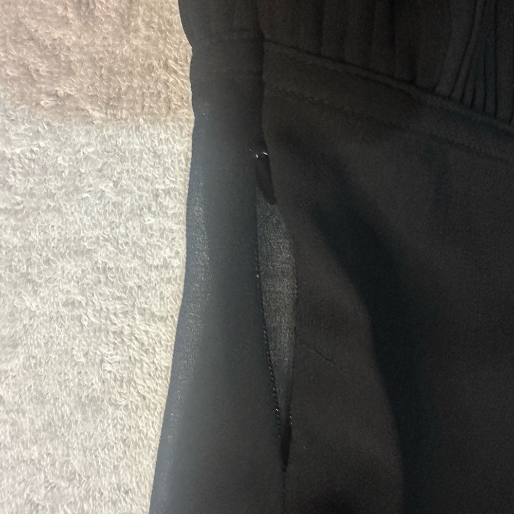 NWT SIZE 1/US 4 The Kooples Elegant Black Tiered Long Sleeve Dress