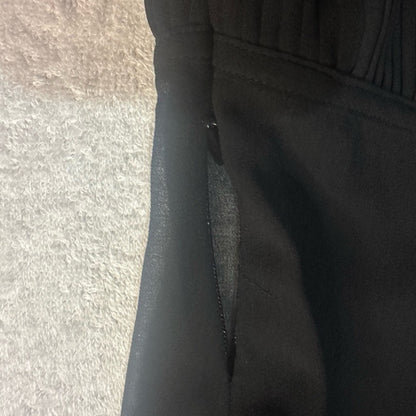 NWT SIZE 1/US 4 The Kooples Elegant Black Tiered Long Sleeve Dress