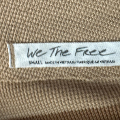 NWOT SIZE S We The Free Camel Off-Shoulder Sweater