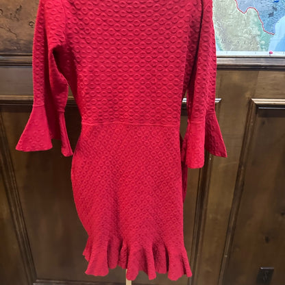 NWOT SIZE L Sandra Darren Scarlet Midi Dress
