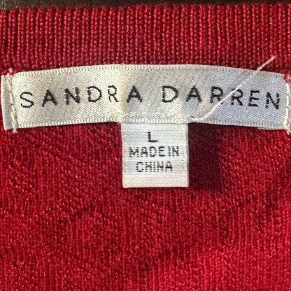 NWOT SIZE L Sandra Darren Scarlet Midi Dress