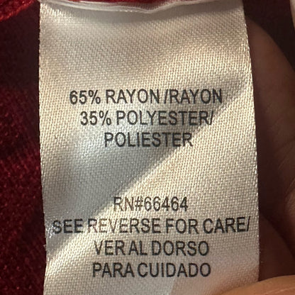 NWOT SIZE L Sandra Darren Scarlet Midi Dress