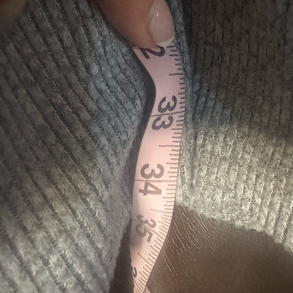 NWOT SIZE XL Time and Tru Gray Knit Midi Skirt