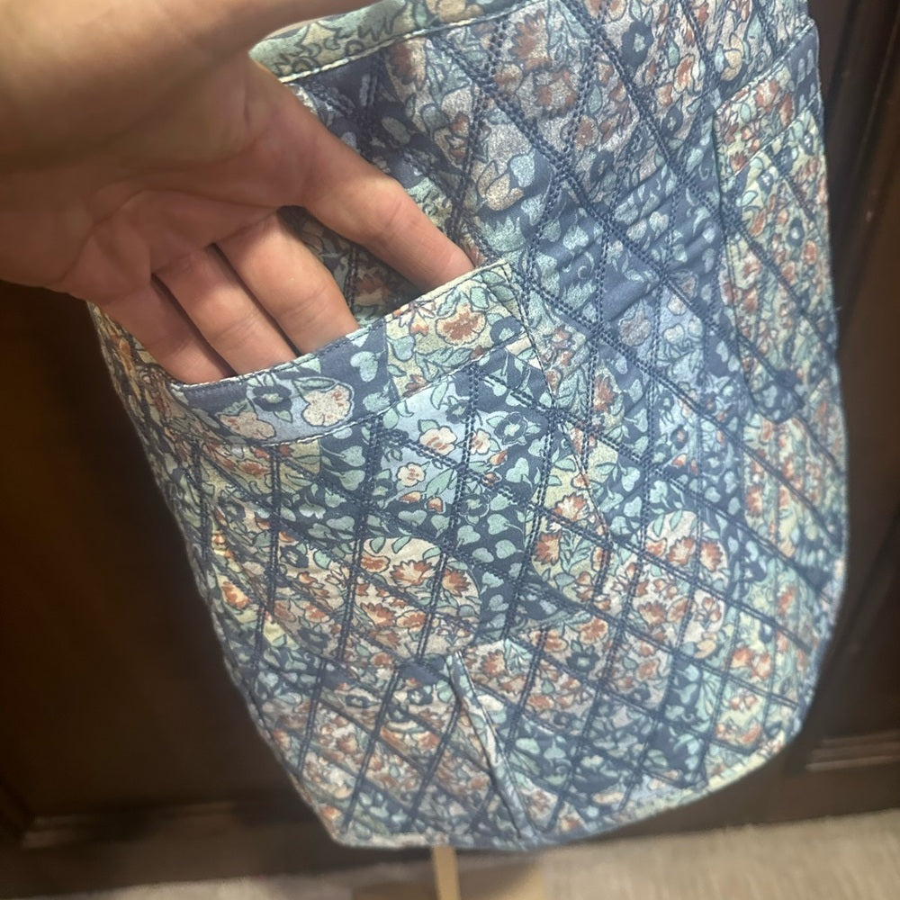 NWOT SIZE 4 Free People Blue and White Geometric Mini Skirt