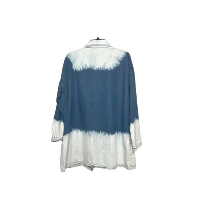 SIZE S WILL FIT UP TO A L POL Blue and White Blazer