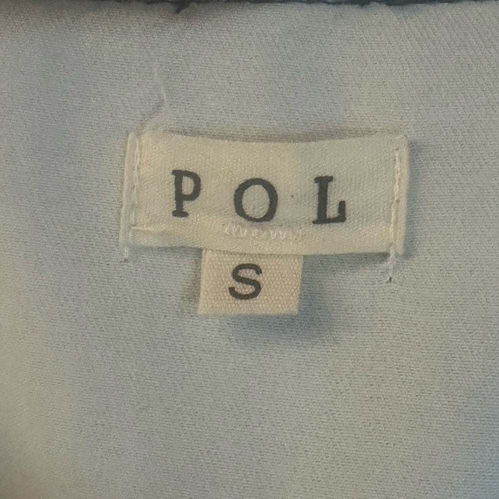 SIZE S WILL FIT UP TO A L POL Blue and White Blazer