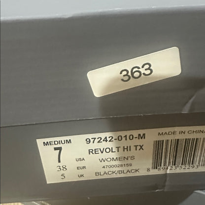 356.361.362.363.364 359. NEW 6/7/8.5/10 Black Chunky Ankle Boots, Rugged sole