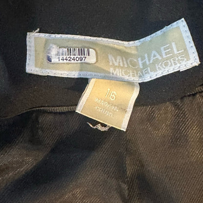 SIZE 16 MICHAEL Michael Kors Black Sequin Vest