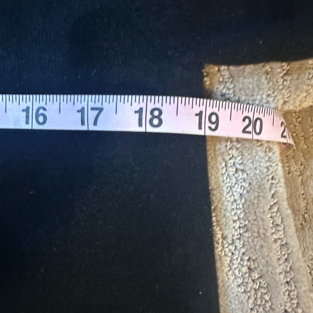 NWT SIZE L Chic Black Cashmere Mini Dress for Women