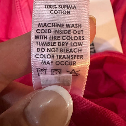 NWT SIZE M Cotton Citizen Vivid Red Short Sleeve Tee