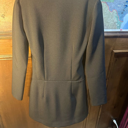NWT SIZE XS The Kooples Chic Black Long Sleeve Dress