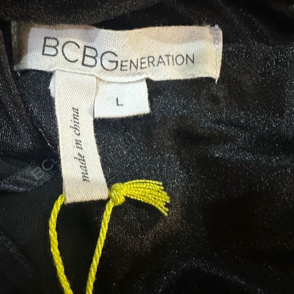 NWOT SIZE L BCBGeneration Elegant Black Midi Dress