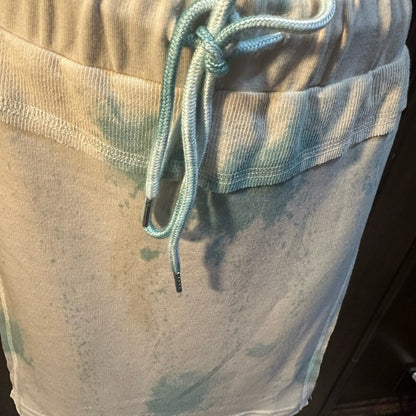 NWOT SIZE L POL Light Blue and White Pencil Skirt