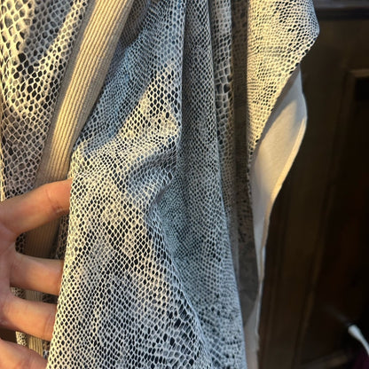 NWT SIZE M Elegant Snakeskin Print Blazer