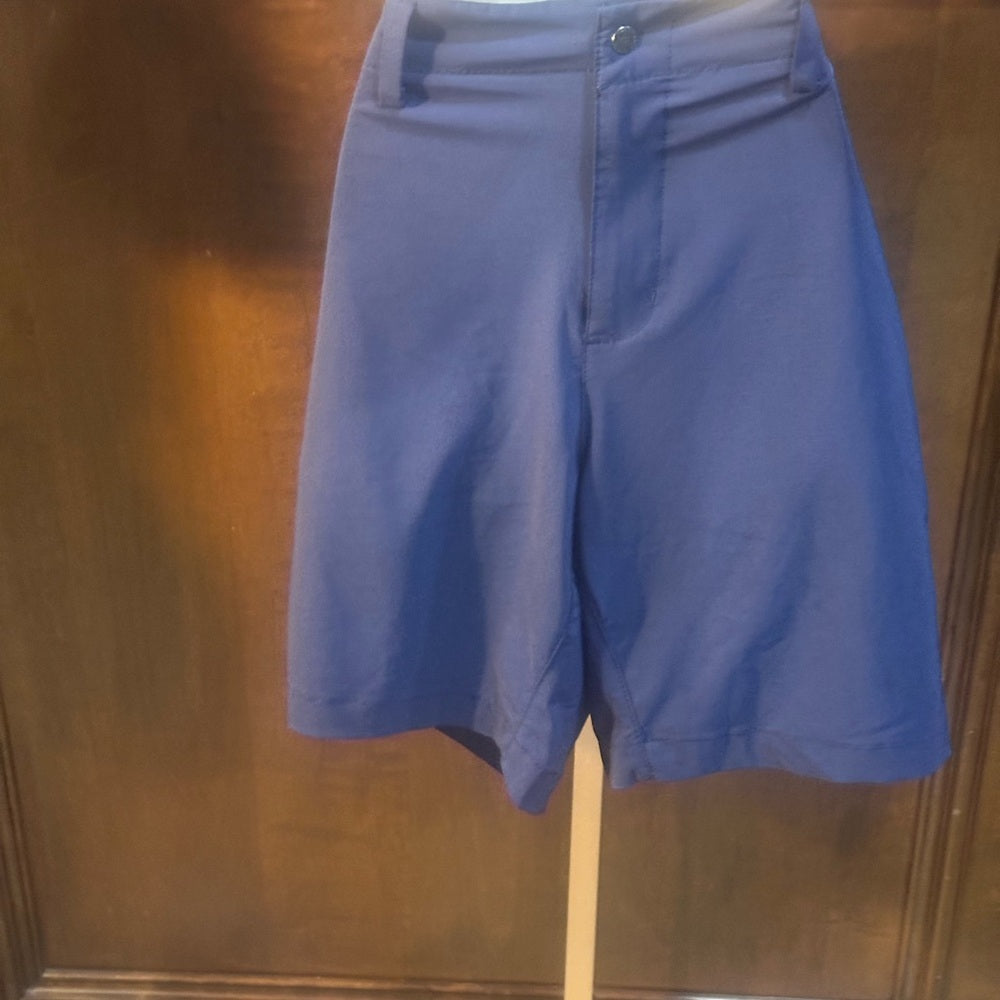 SIZE 36 Chaps Navy Flat Front Shorts