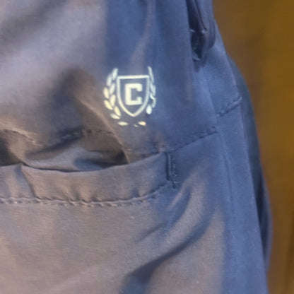 SIZE 36 Chaps Navy Flat Front Shorts