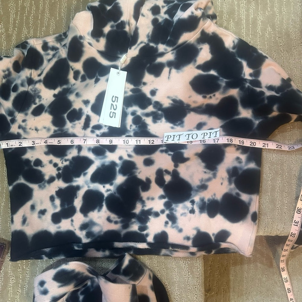 NWT SIZE M 525 America Monochrome Tie-Dye Jogger Set