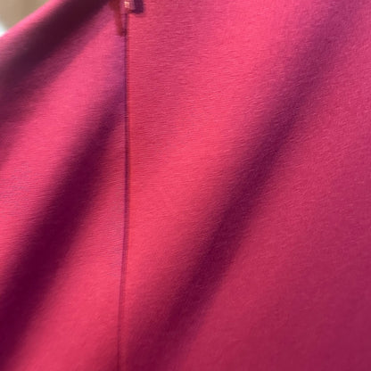 NWT SIZE 0 Chic One-Shoulder Burgundy Gown