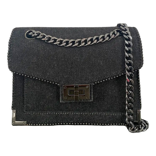 NWT OS The Kooples Dark Gray Chain Shoulder Bag