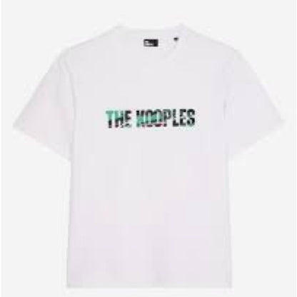 NWT SIZE L The Kooples White Tee with Multicolor Logo