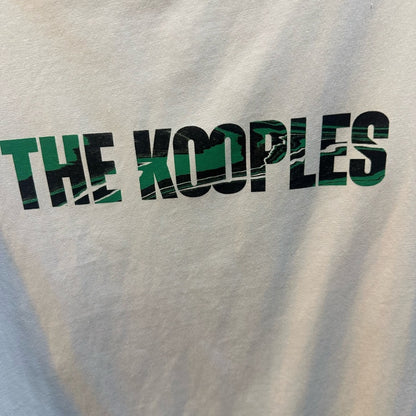 NWT SIZE L The Kooples White Tee with Multicolor Logo