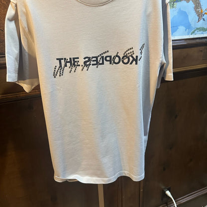 NWT SIZE L The Kooples White Tee with Multicolor Logo