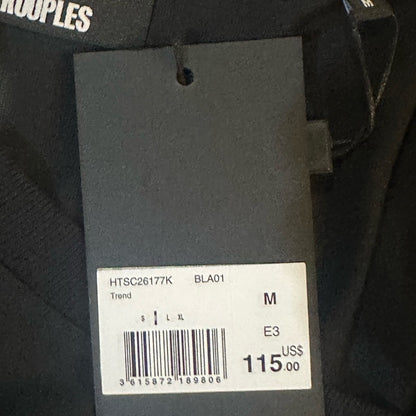 NWT SIZE M Disney Men's Black Tee with Mickey Mouse Design