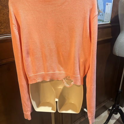 NWT SIZE XL 525 America Pink Crew Neck Sweater