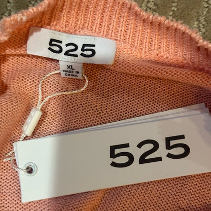 NWT SIZE XL 525 America Pink Crew Neck Sweater