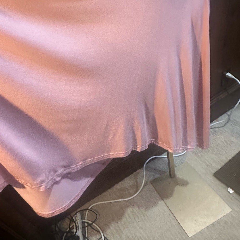 NWT SIZE M Free People Soft Pink Draped Midi Dress