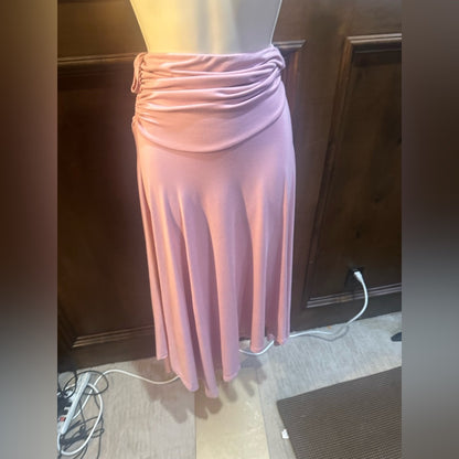 NWT SIZE M Free People Soft Pink Draped Midi Dress