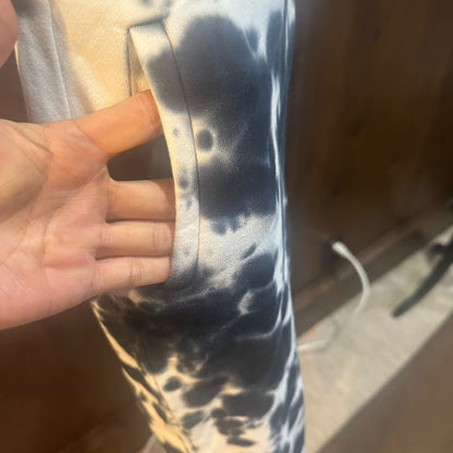 NWT SIZE S 525 America Monochrome Splatter Joggers