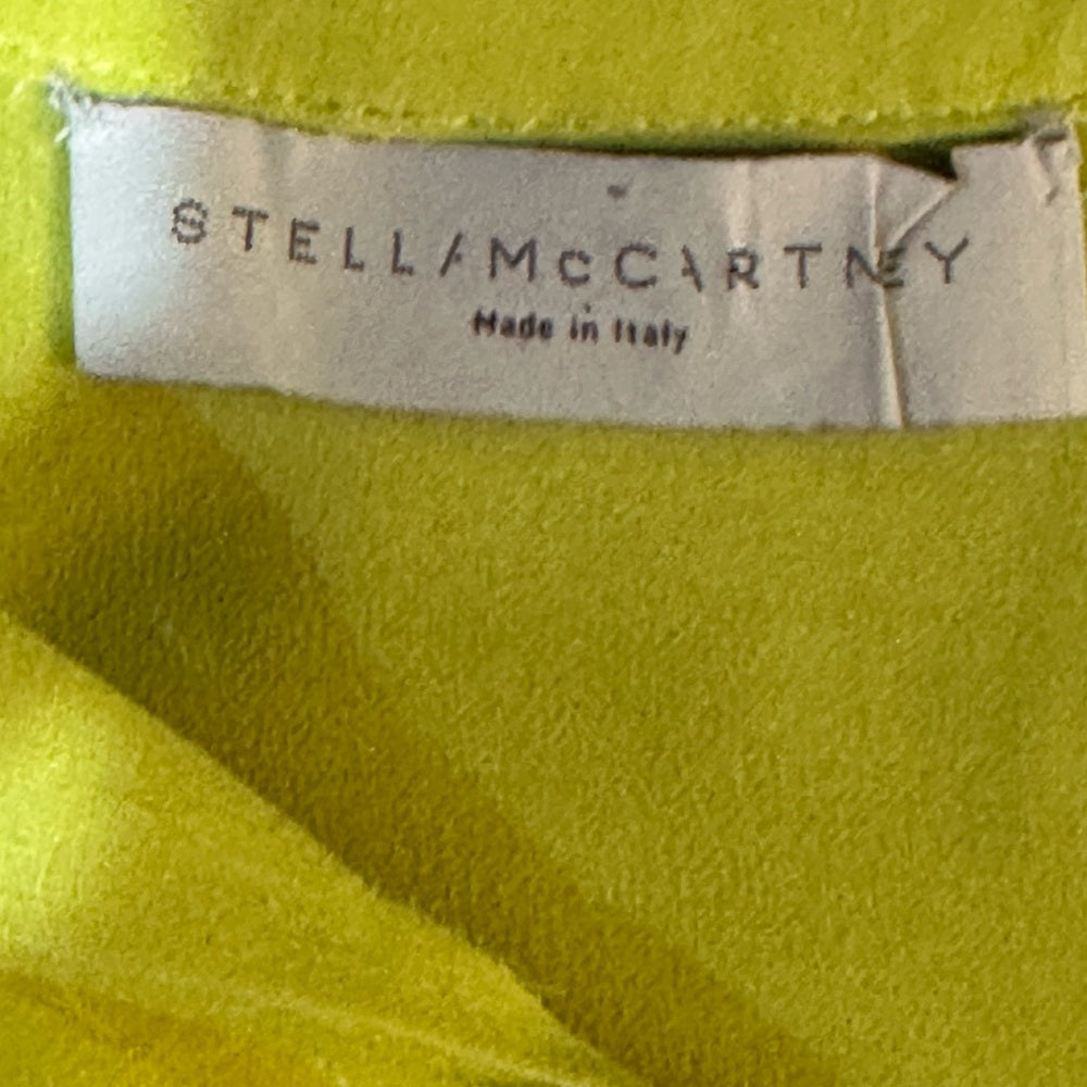 SIZE S/M Stella McCartney Lime Green Blouse