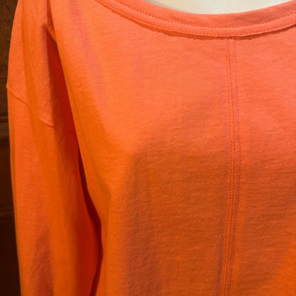 NWOT SIZE S/P Free People Bold Orange Pullover